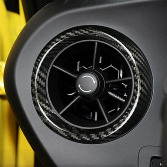 For 2016- Chevrolet Camaro Air Vent Outlet Cover Interior Trim Carbon Fiber