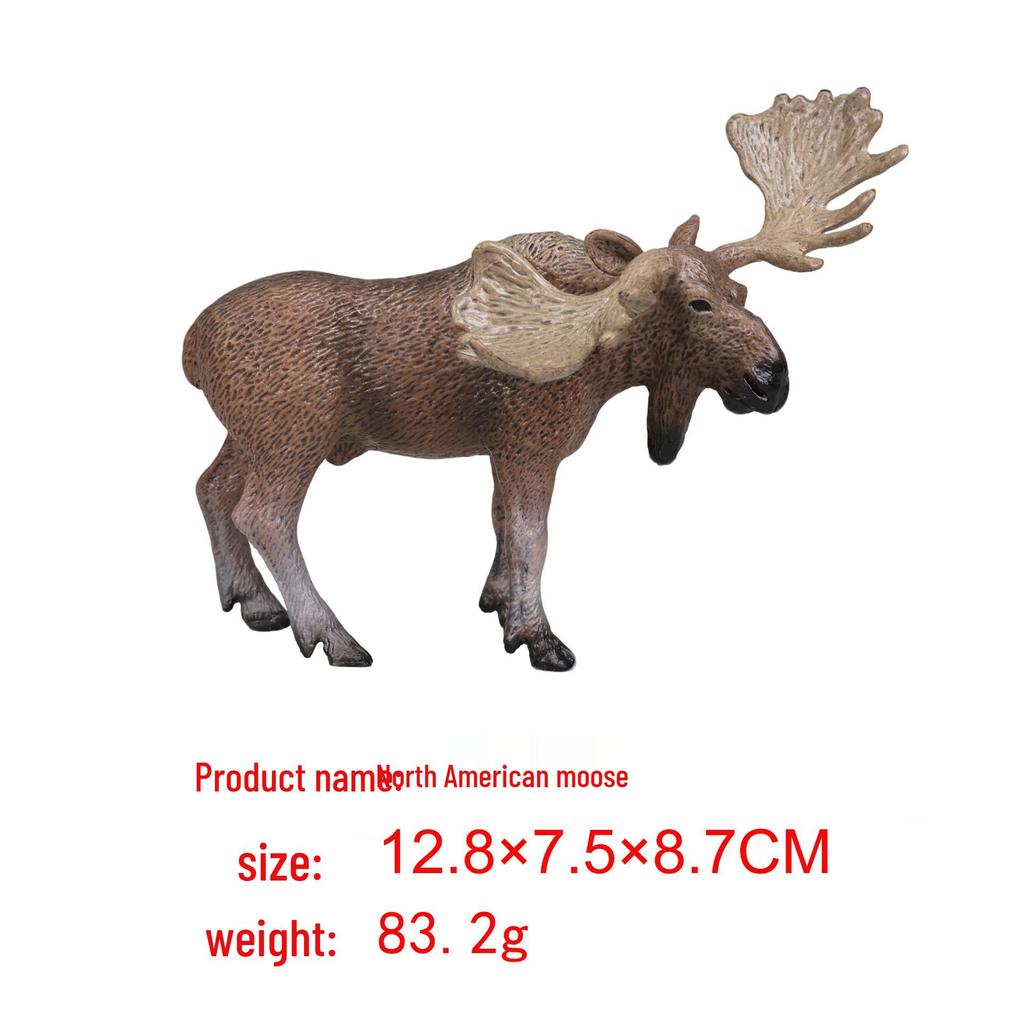 Cross-border Christmas White-tailed Reindeer Cake Decoration & Fawn Ornament