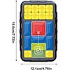 Sliding Puzzle for Kids  500 Level Sensory Toy Memory Game  Magnetic Patience Puzzle Educational Toy Sliding Block Game Travel Outdoor Family Black