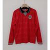 Camiseta retro de manga larga Camiseta de fútbol Real Madrid Manchester United Inglaterra Arsenal Portugal Inter de Milán AC camiseta réplica
