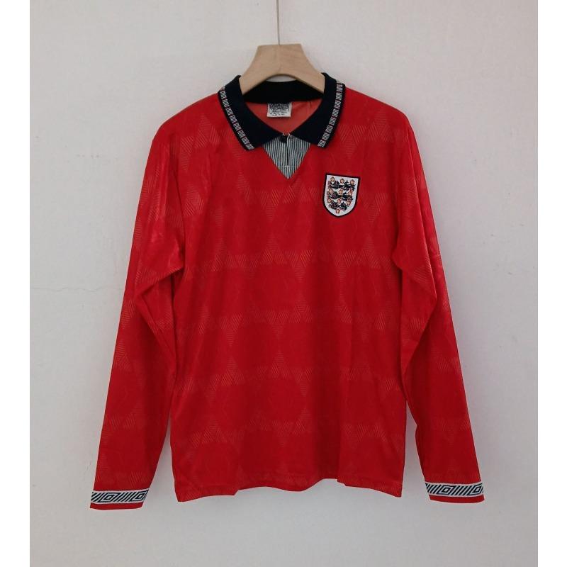 Camiseta retro de manga larga Camiseta de fútbol Real Madrid Manchester United Inglaterra Arsenal Portugal Inter de Milán AC camiseta réplica