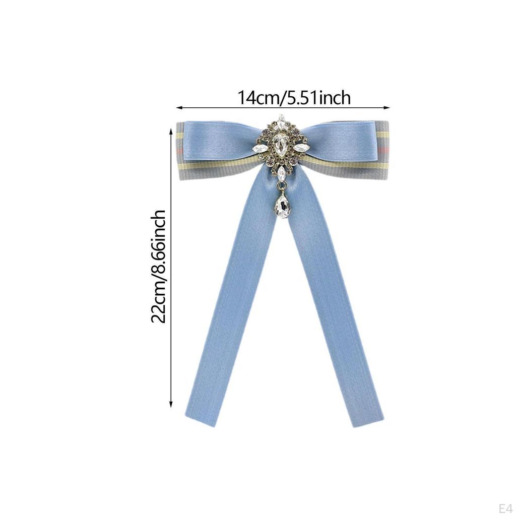 Broche Ruban Nœud Papillon Nœud Chemise Cravate Épingle pour Costume