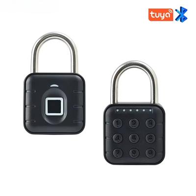 מנעול אלקטרוני Tuya בלוטות' טביעת אצבע מנעול דיגיטלי למזוודה סיסמה זמנית לאפליקציה מרחוק IP67 צעצועי דקומפרסיה