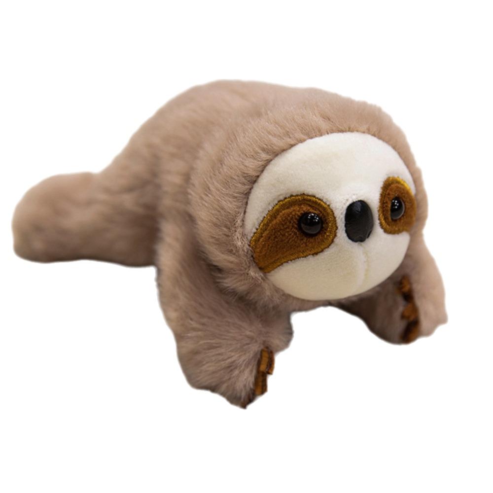 14cm Size Plush Toy Refrigerator Sticker Cute Stuffed Animal Plush Toy Friends Gift Sloth