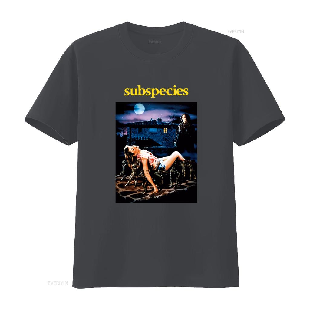 Subspecies Horror Cult Movie T Shirt Vintage Design Perfect for Fans Vintage Washed Designer Clothes Stylish Soft Homme