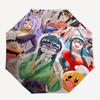 1pc Outdoor Umbrella with Anime Characters | Automatic Opening & Closing | Portable 3-Fold Design | 8-Rib Iron Frame | Perfect Gift for Fans, Tra