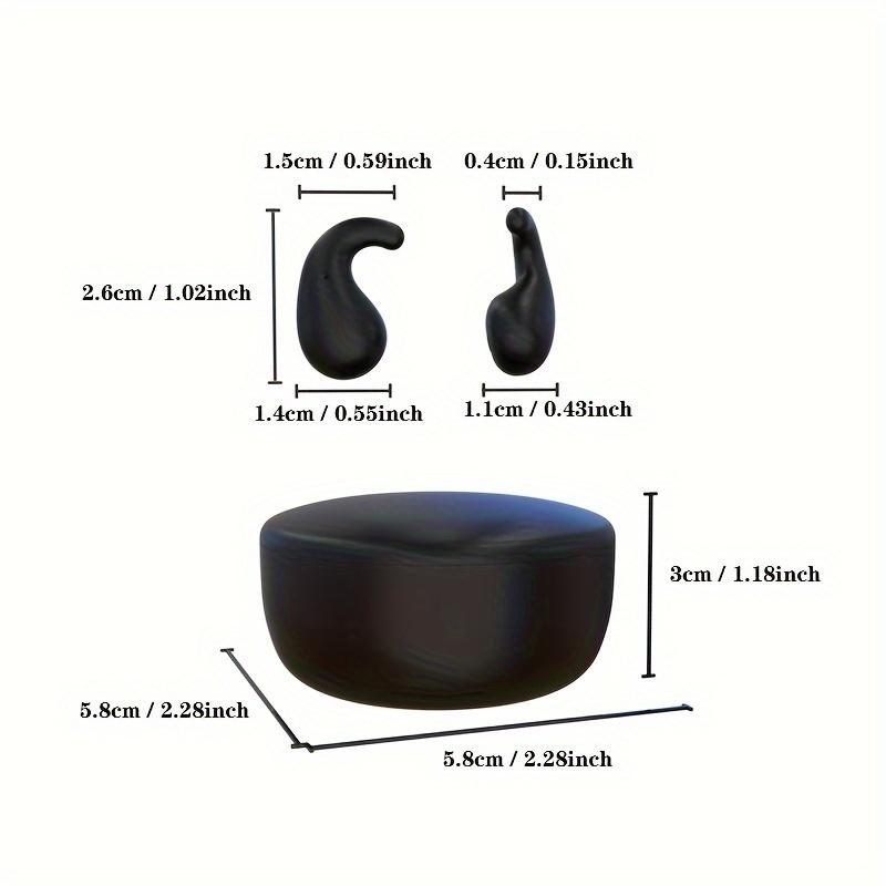 High Quality2024 New True Wireless Earphones Micro Invisible Earphones Sleep Earphones Ultra-thin Two-ear Stereo Sleep Earphones High-fidelity Sound