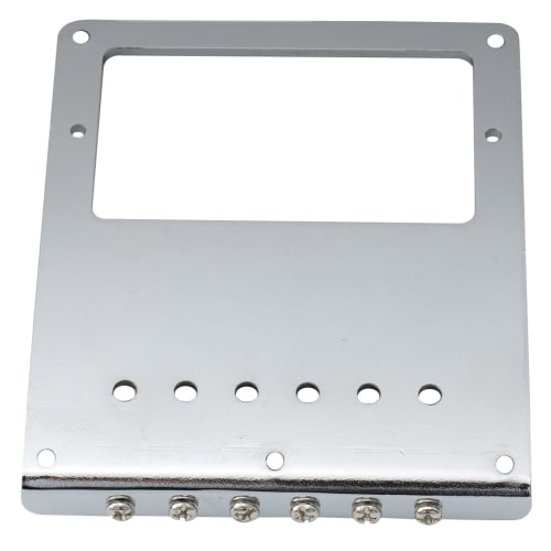 Musiclily Pro 10.8mm Humbucker Telecaster Bridge with Zinc Alloy 6-Way Saddles for TL-Type Electric Guitars, Chrome