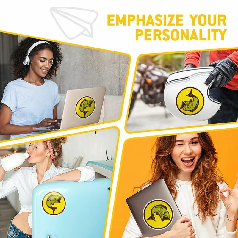 QT2099#15cm Vibrant Hummingbird Vinyl Car Decals for Windows, Bumper, Exterior Decorative Accessories, Blocking Scratches Stickers