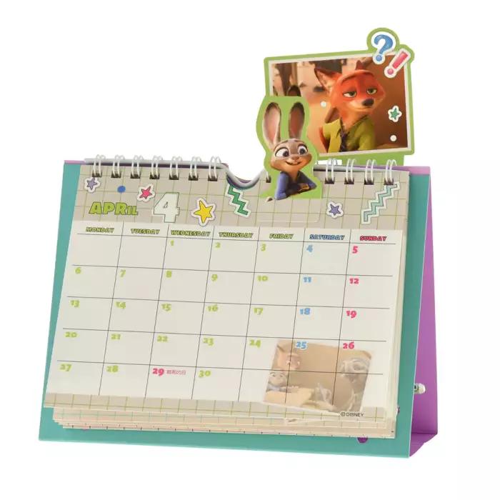 Disney Zootopia Pop-Up Desk Calendar Memories 2026 Japan NEW