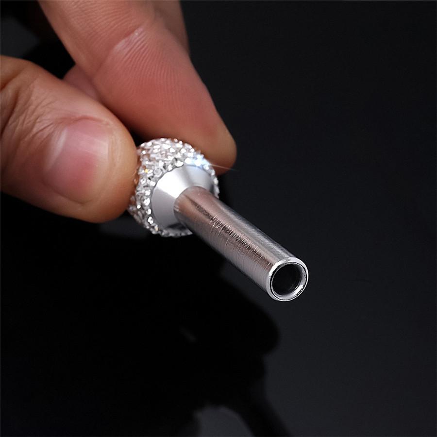Bling Bling Rhinestone-encrusted aluminum alloy door handle Interior Door Lock Knob Pins for Car Truck SUV Auto 2pcs