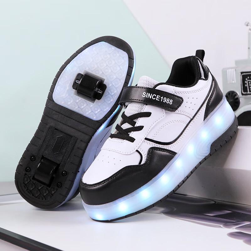 Bozong Children s Double-Wheel Roller Skate Shoes 40