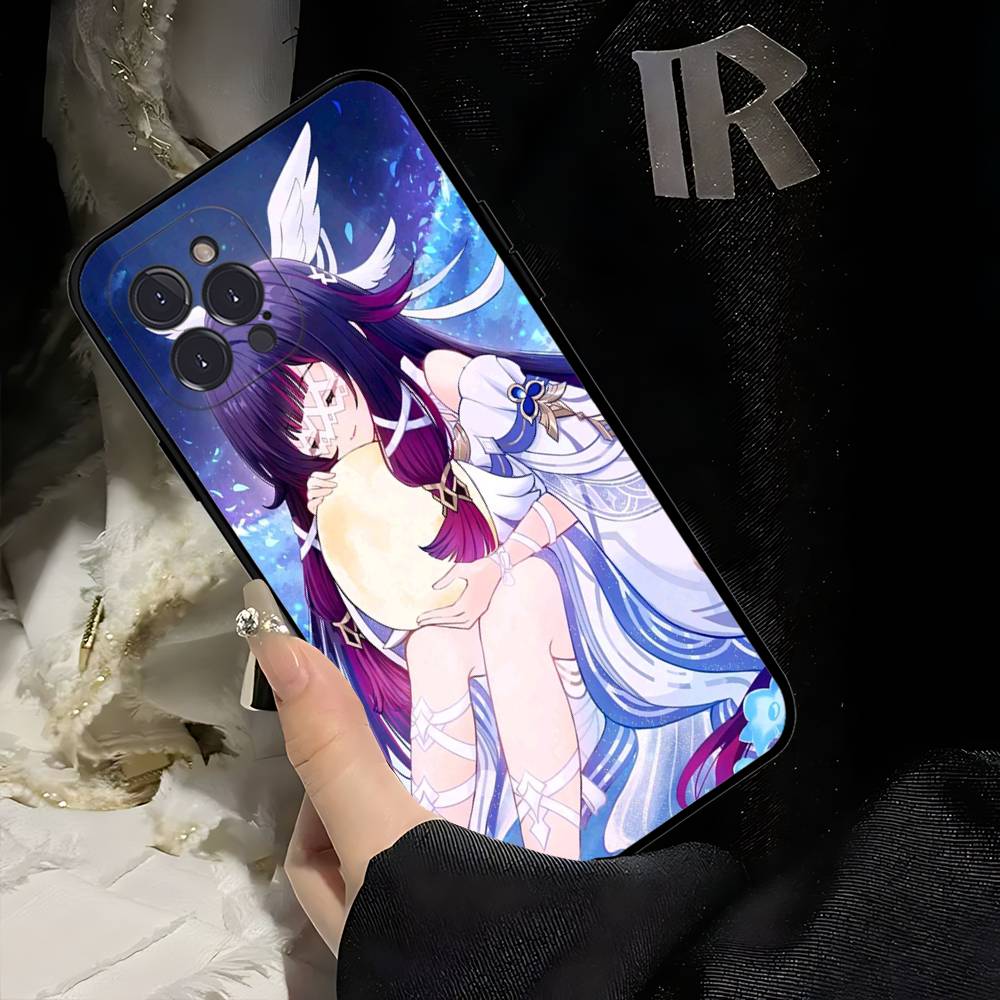 Genshin Impact Columbina Phone Case For IPhone 14 Plus 13 Mini 11 16 15 17 Pro Max Protection Shockproof