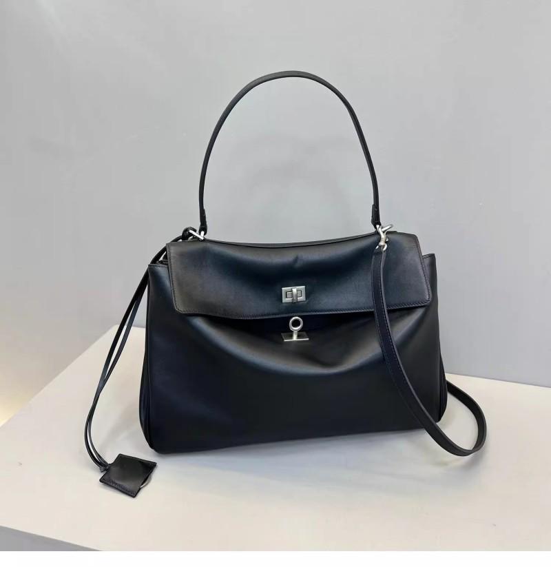 New Commuter Style Rodeobag Crossbody Leather Tote Bag Women's Bag Large Capacity Premium Underarm Bag