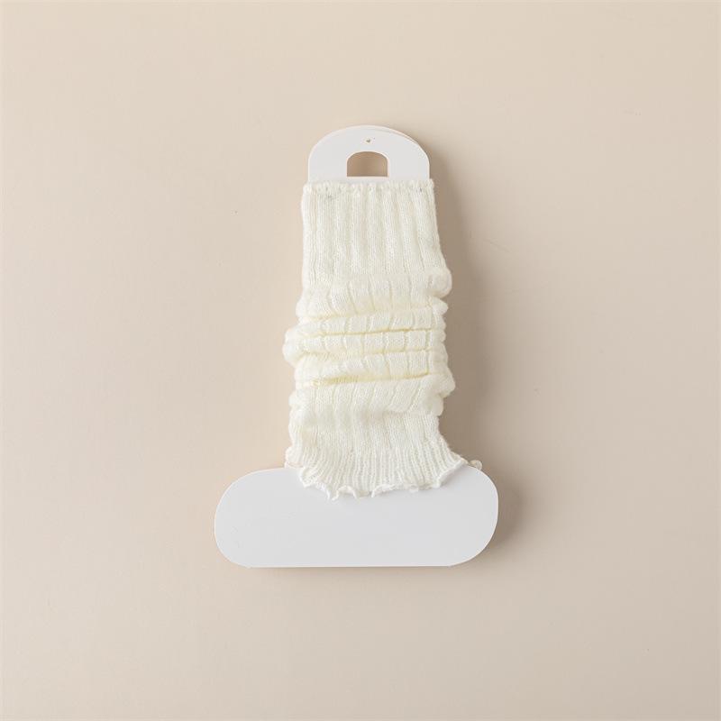 

Женские осенне-зимние гетры из толстой шерстяной вязки One Size белый