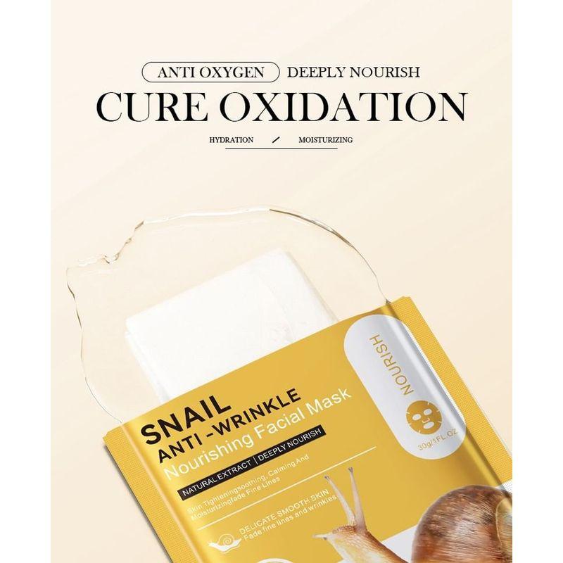 BIOAQUA - Snail Anti-Wrinkle Nourishing Facial Mask