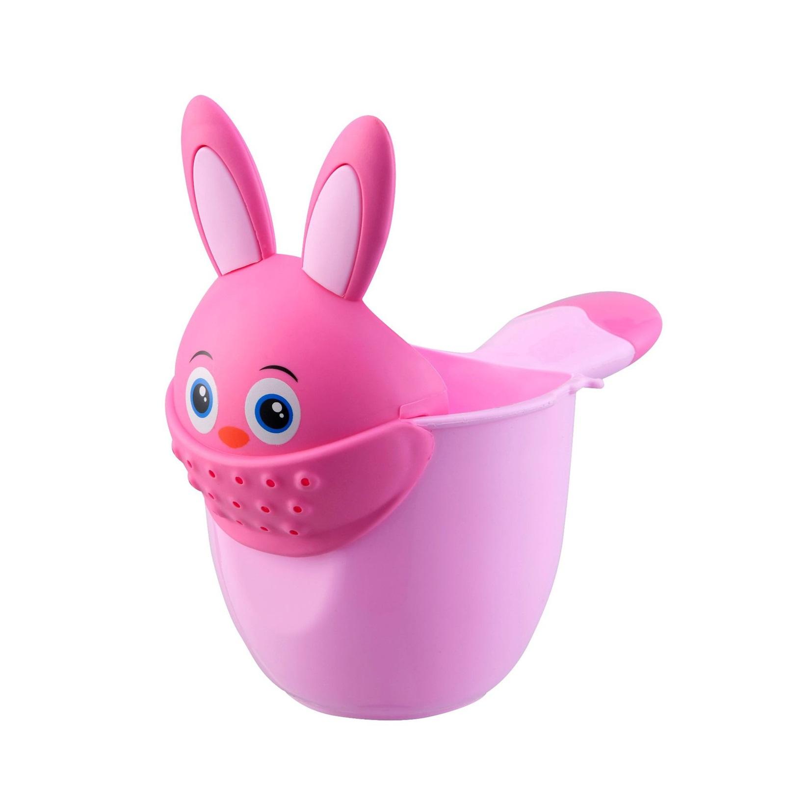 

Children s shampoo cup, baby shower shampoo cup, mother and baby products, bunny shampoo cup one size рожевий