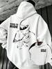 2026 New Unisex Oversized Hoodie Born To Ride Motorcycle Rider Back Print Streetwear Men Women Autumn Winter Pullover Sweatshirt
