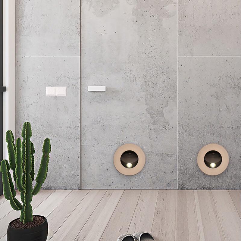 Oeny Embedded LED Bedside Wall Lamp