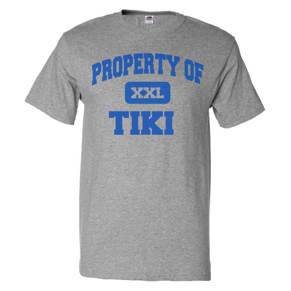 Camiseta Property of Tiki Camiseta DivertidaSe abre en una nueva ventana o pestaña S