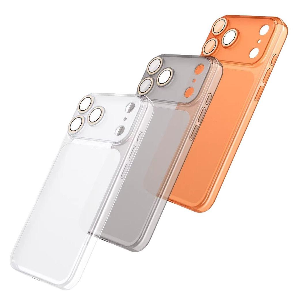 Ultra-thin Frosted Phone Case for iPhone 17 Pro with Full Lens Protection