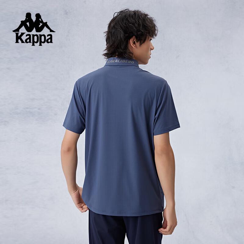 Kappa Men s 2024 Loose-Fit Short Sleeve Sport Polo Shirt M