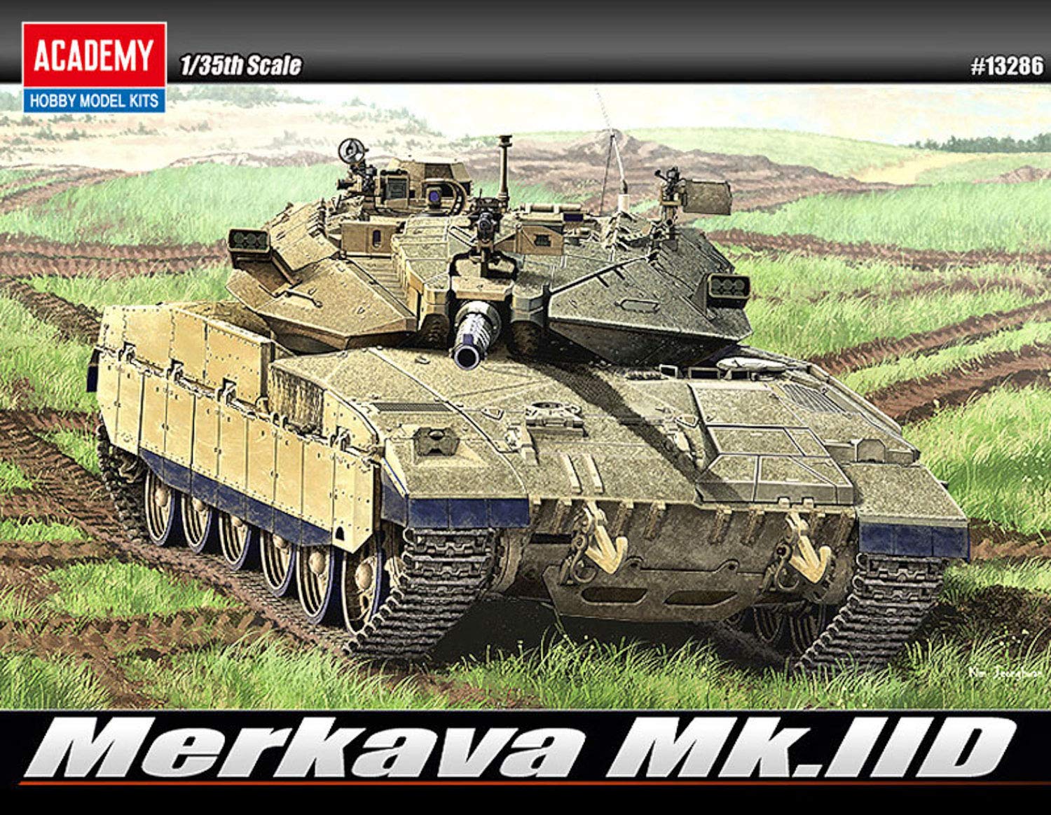 

Академия Меркава AM13286 Пластиковая модель 1/35 Mk.IID
