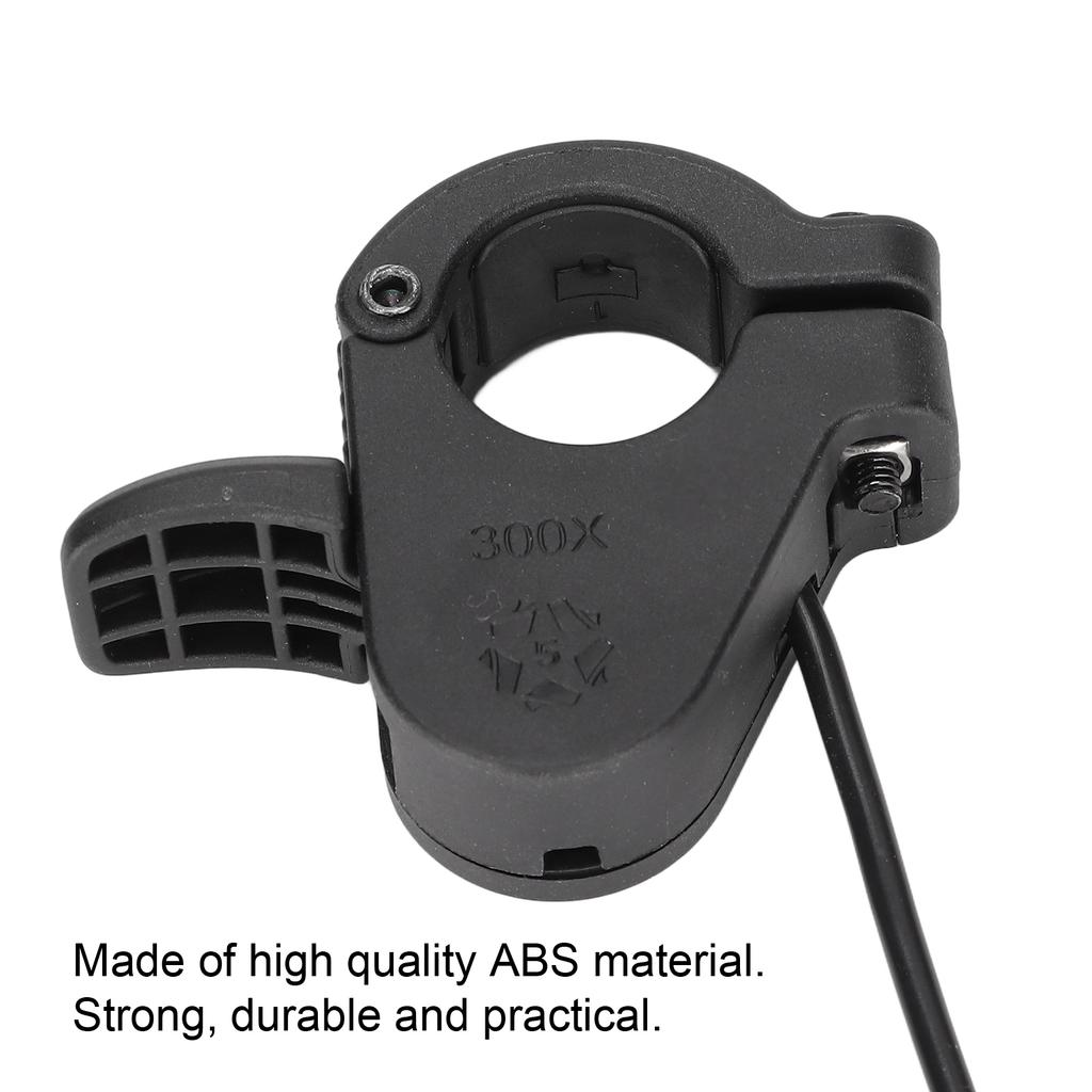 300X Electric Bicycle Thumb Throttle Waterproof Left Right Thumb Throttle for Cycling