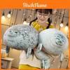 Grande Peluche Foca Tonda Animale Cuscino Animale Domestico Morbido E Carino Bambola Ripiena Oceano Regalo