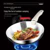ZISIZ Non-stick Frying Pan with Detachable Handle