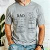Funny Dad Shirt for Men Gamer Dad High Street Summer New Tees Graphic T-shirt Unisex Streetwear Crew Neck Casual Short Sleeves