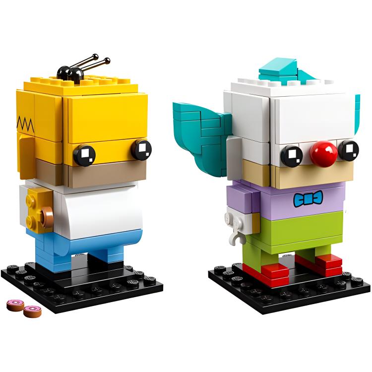 LEGO Brickheadz Collection, Homer And Joker From The Simpsons Building Blocks 215pcs 41632