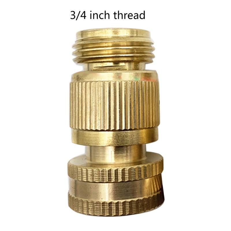 Garden Hose Accessories 3/4inch Female Quick Connector Pressure Washer Connector Water Hose End Brass Connector Fitting