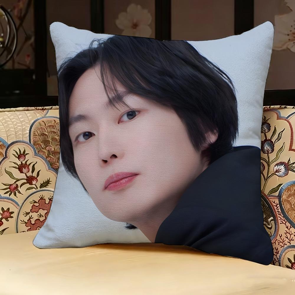 Roh J-Jae-won Actor Pillow Case Pillowcase, Double-sided Printed, Sofa Cushion, Bedroom Headboard Pillow