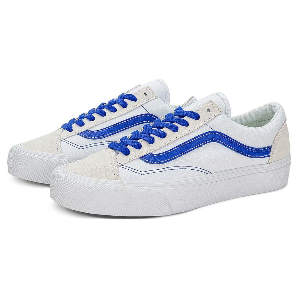 Vans Zapatillas Unisex Style 36 VR3 Blanco Pop Azul Blanco Verdadero VN0009PYBES