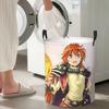 Lina Inverse Foldable Laundry Baskets Dirty Clothes Toys Storage Basket Large Waterproof Bag