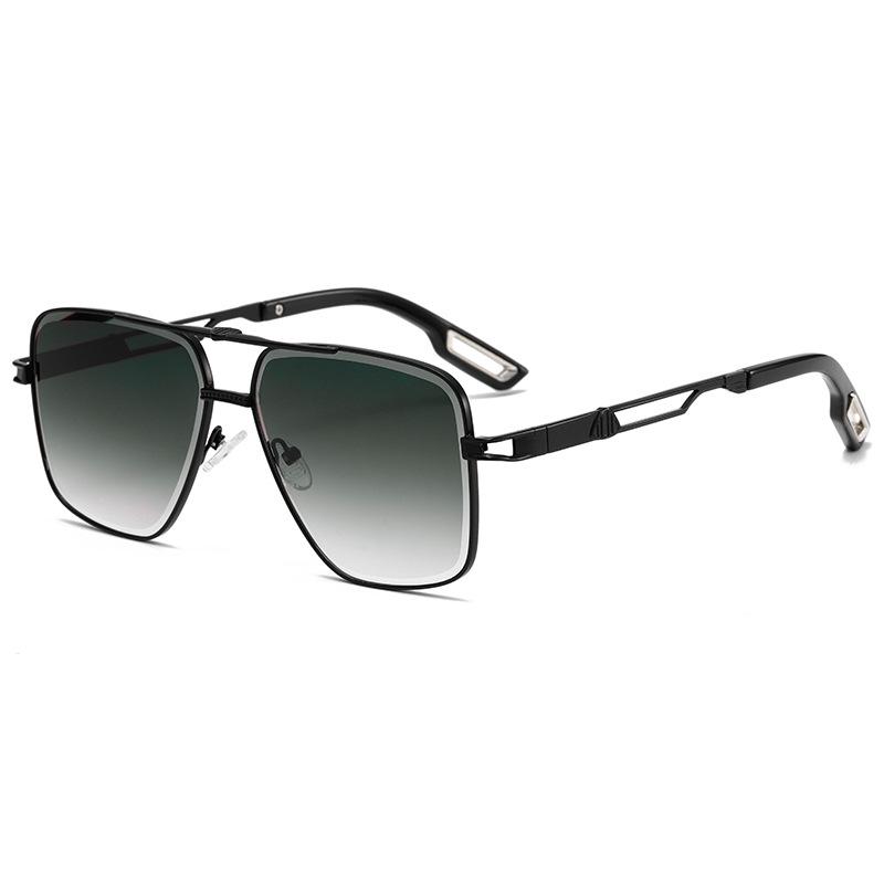 Double Beam Aviator Sunglasses - Sports UV400 Anti-UV Retro Style