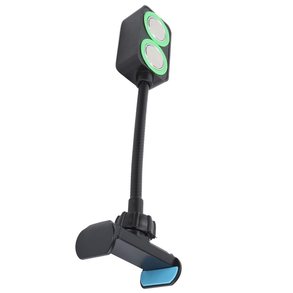 Powerful Magnetic Attachment Double Magnets Phone Holder Plastic 360° Rotation 360 Degree Adjustment Adjustable Stand