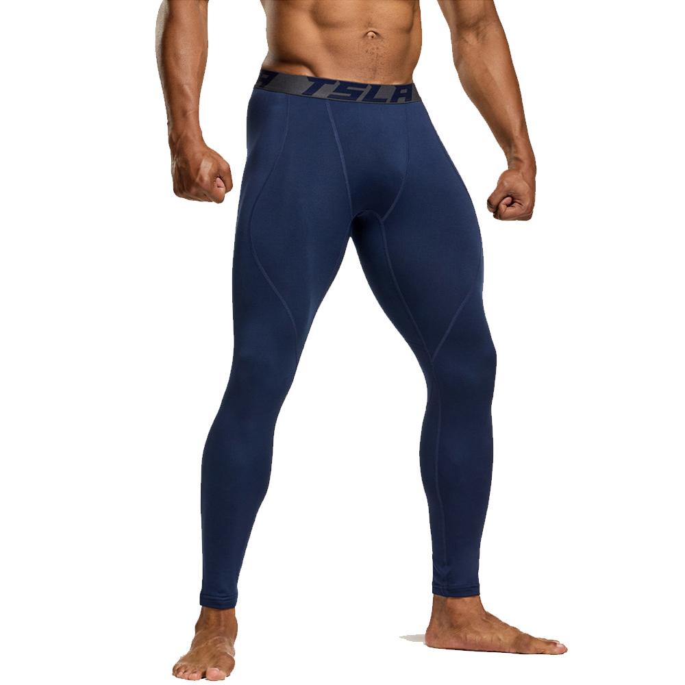 Teseulla Fleece-Lined Base Layer Running Shorts Leggings Underlayer Pants