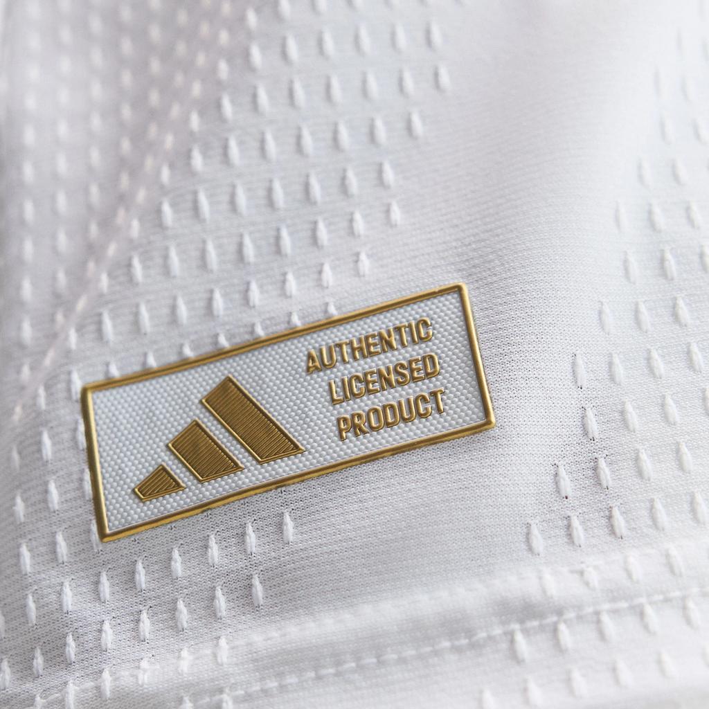 adidas Real Madrid 26/27 Home Authentic Long Sleeve Jersey Asia Sizing 'White' Men's KC3943