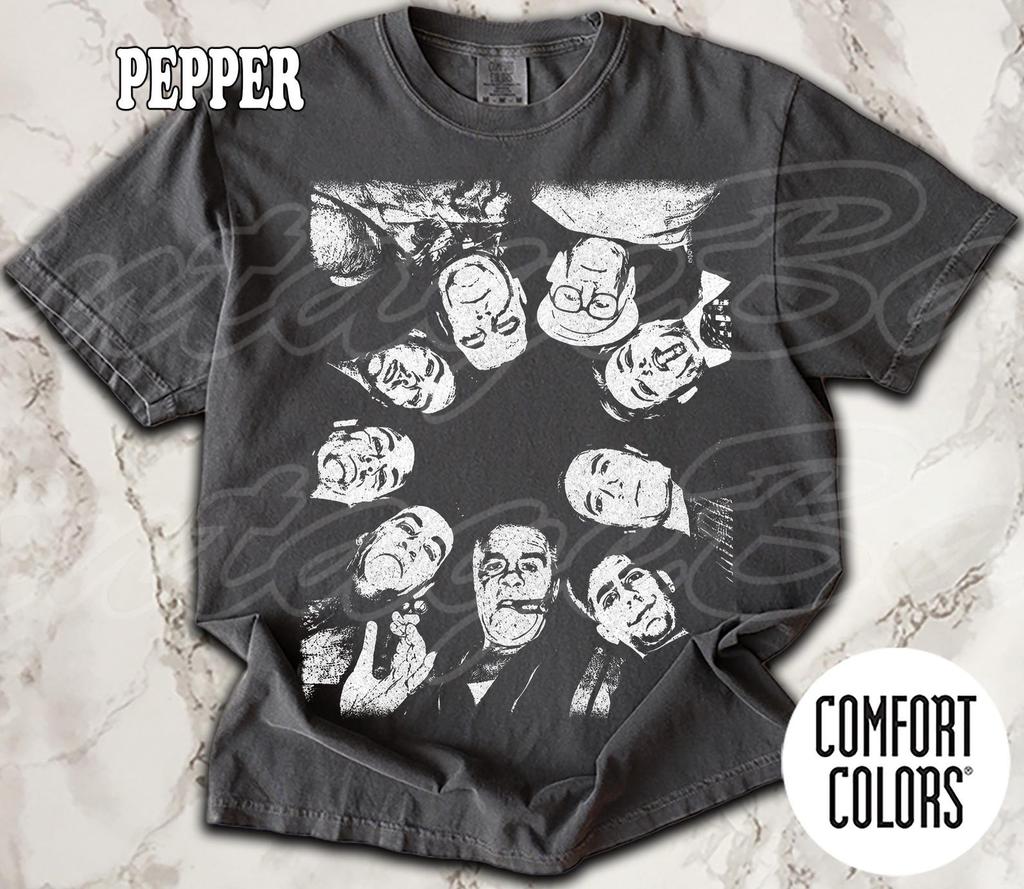 Sopranos Comfort Colors T-Shirt, Sopranos Vintage T-Shirt, Women and Man Unisex T-Shirt