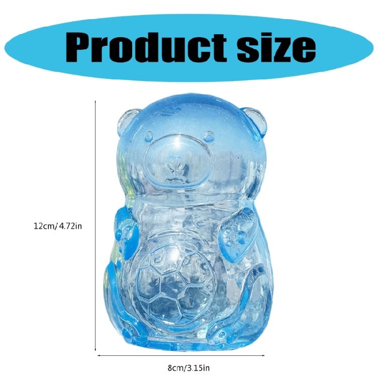 Soft Bear Shape Dog Toy Balls For Chewing And Playing Treats Toy For Dog Engaging Indoors And Outdoors Entertainment Toy