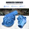 NICECNC ATV Water Pump Inlet Outlet Cover Kit For Yamaha Raptor 700 2006-2024 Raptor 700R 2009 2011-2024 Faster Cooling Set