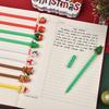 Christmas Cartoon Gel Pen - Creative Santa Gift for Students, Fun Stationery
