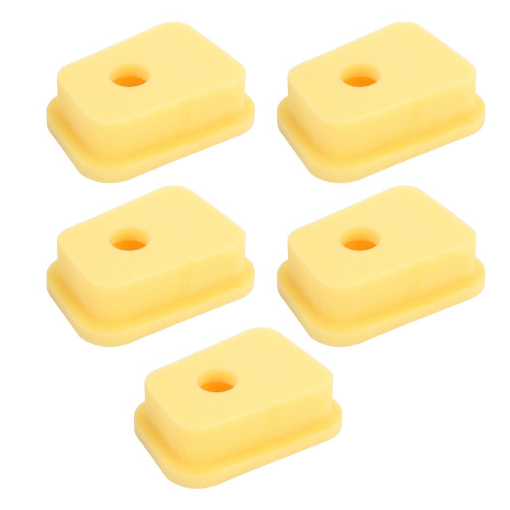 5 Pcs Lawnmower Air Filter Foam High Filtration Efficiency PU Sponge Air Cleaner Foam Filter for LG27987S Lawnmowers