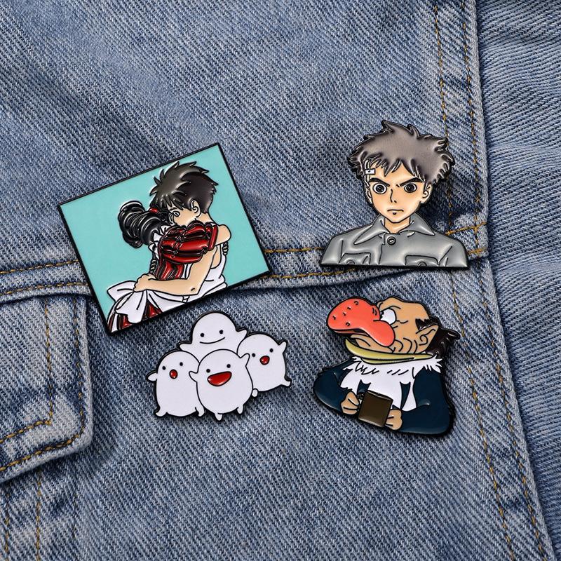 Enamel Pins Cosplay Anime Character Brooch Clothes Backpack Lapel Badges Fashion Jewelry Accessories For Friends Durable Gifts