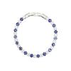 European & American Hip-Hop Style Devil's Eye Zircon Bracelet with Micro-Inlaid Diamonds