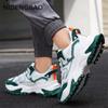 Men Chunky Sneakers Cool Guys Fashion Street Style Outdoor Walking Jogging Running Sports Shoes Male Platform Casual Footwear