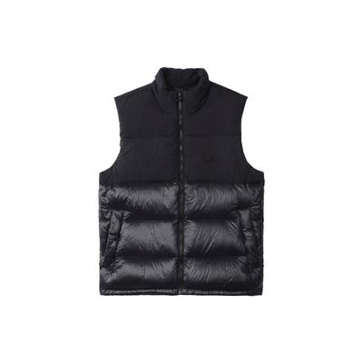 Originals Gilet zippé avec imprimé logo Trèfle uni et garnissage en duvet pour homme Noir HL9185
