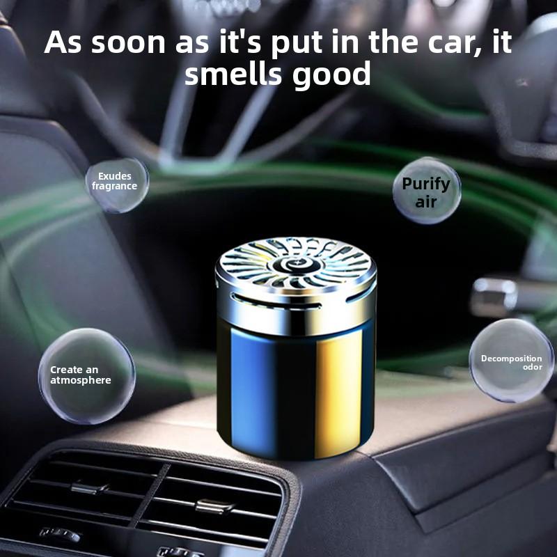 Car Aroma Diffuser, Car Perfume, Deodorizing Solid Fragrance Paste, Light and Shadow Cup, Car Fragrance, Long-lasting Light Fragrance